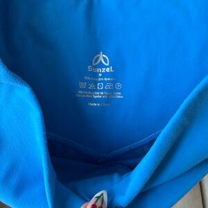 Sunzel Women's Blue Bike Shorts